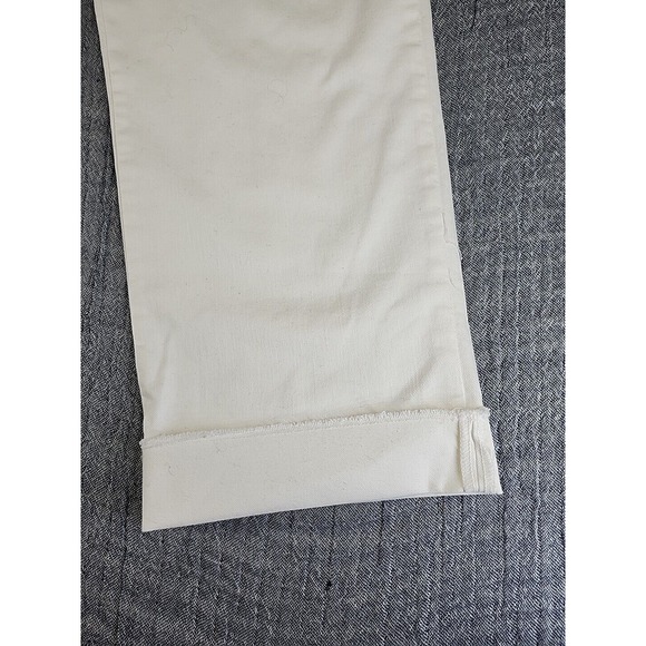 Banana Republic Girlfriend Jean Womens 33 White High Rise Skinny Denim Casual - Picture 6 of 11